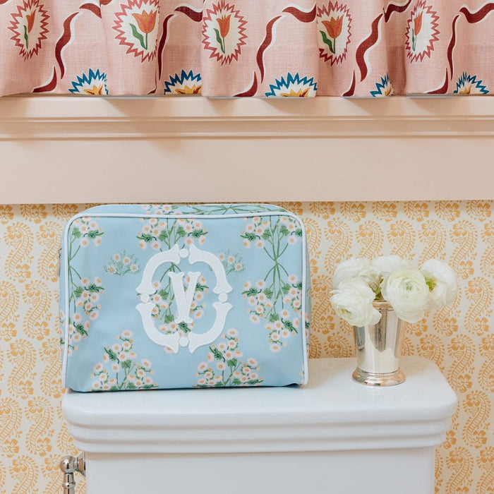 Large Patterned Toiletry Bag