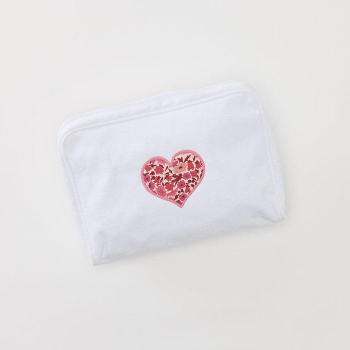 Liberty Pink Heart / No Embroidery