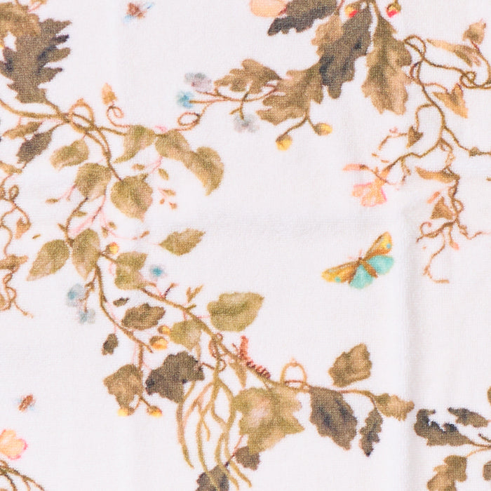 Leah O'Connell x Weezie Floral Scallop Hand Towels (pair)