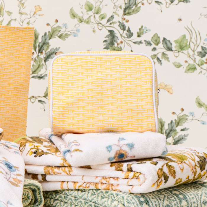 Leah O'Connell x Weezie Large Patterned Toiletry Bag