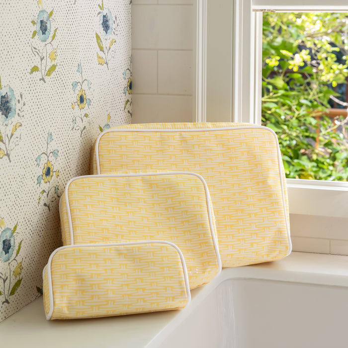 Leah O'Connell x Weezie Medium Patterned Toiletry Bag