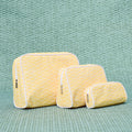 Leah O'Connell x Weezie Patterned Toiletry Bag Trio (3 pieces)