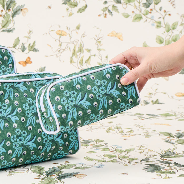 Leah O'Connell x Weezie Small Patterned Toiletry Bag