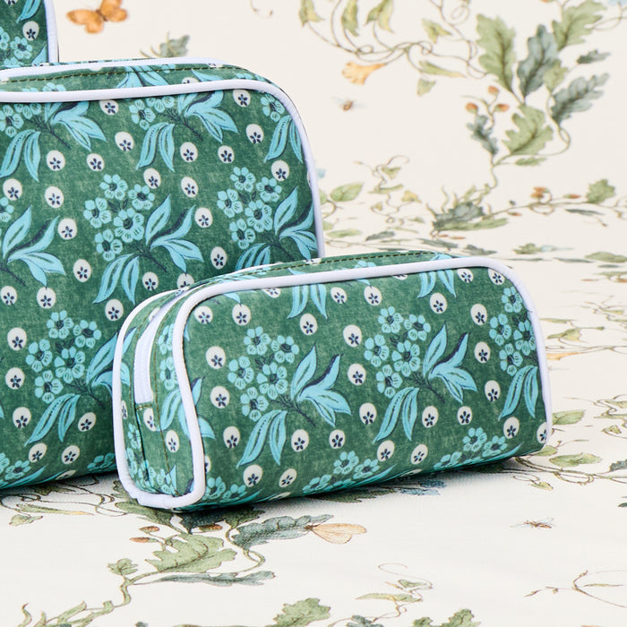 Leah O'Connell x Weezie Small Patterned Toiletry Bag