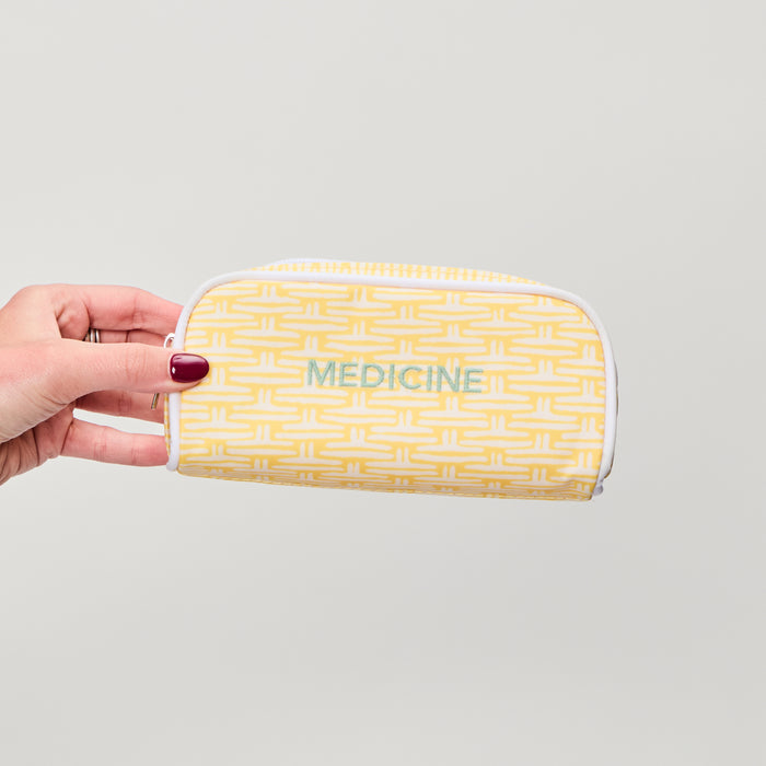Leah O'Connell x Weezie Small Patterned Toiletry Bag