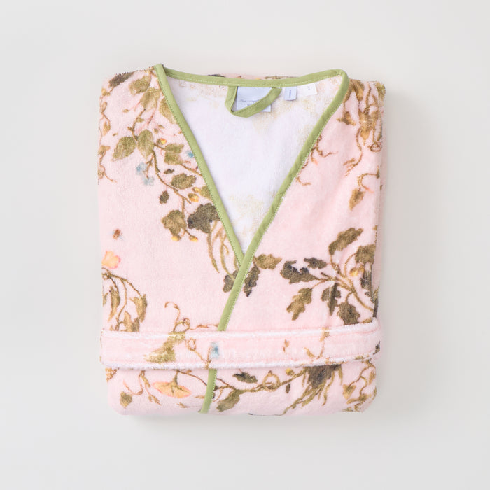 Leah O'Connell x Weezie Women’s Bell Sleeve Plush Robe