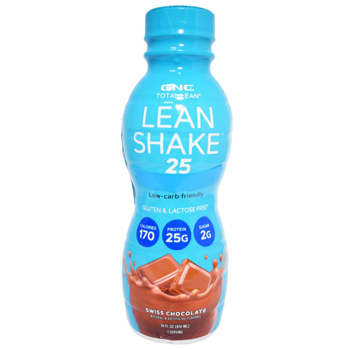 Lean Shake Protein 25 Swiss Chocolate Proteina X 414Ml