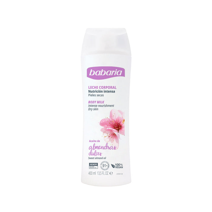 Leche Corporal Babaria Almendras Dulces X 400Ml