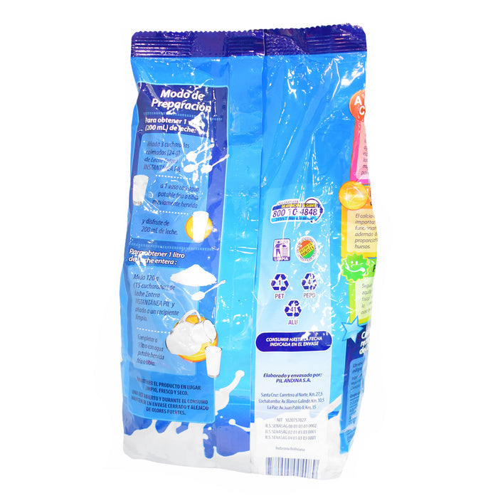 Leche En Polvo Pil Instantánea Entera Sachet X 760G