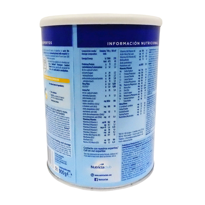 Leche Infantil Nutrilon Premium+ Comfort Omneo Lata X 900 Gr