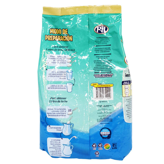 Leche Pil Entera Deslactosada En Polvo X 760G
