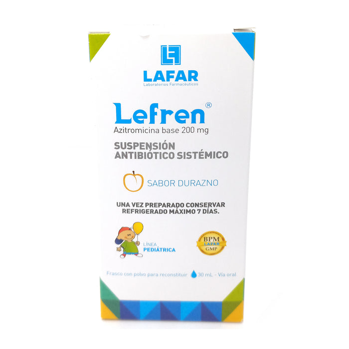 Lefren 200Mg 5Ml Susp X 30Ml Azitromicina