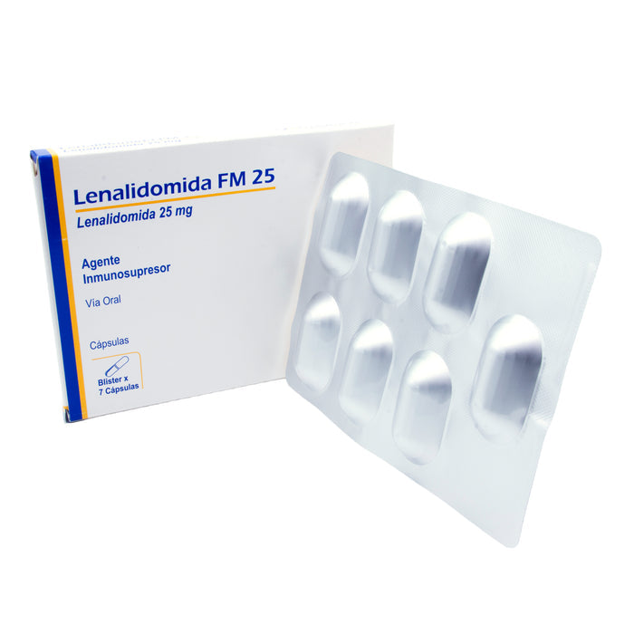 Lenalidomida Fm 25 Mg X Cápsula