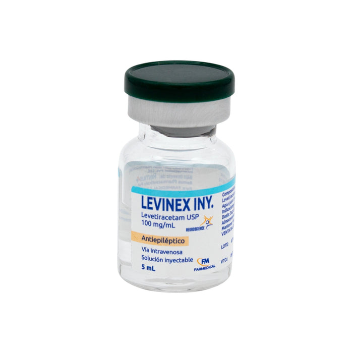 Levinex Levetiracetam 100Mg/Ml Intravenosa X Ampolla /5Ml