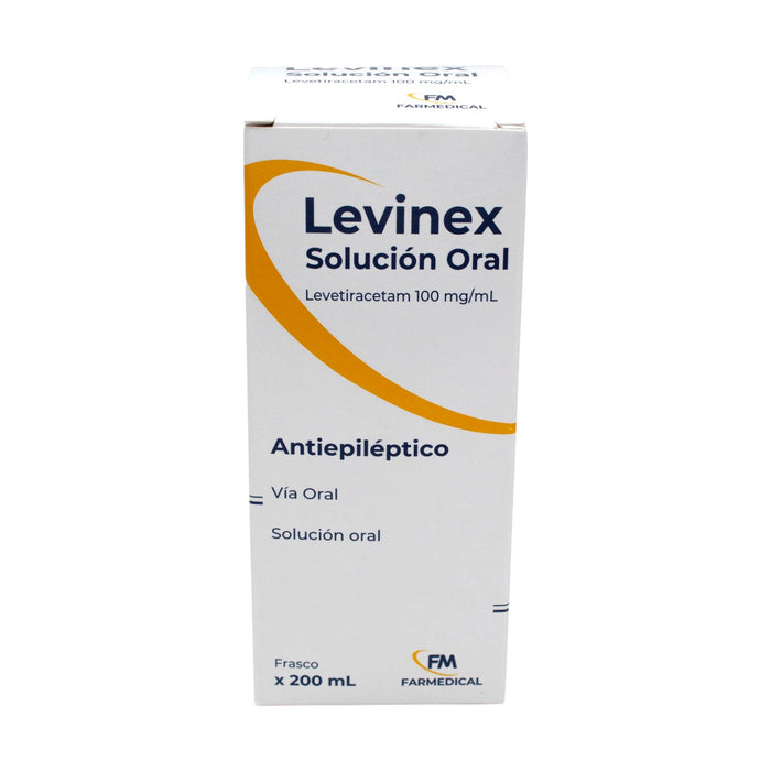 Levinex Levetiracetam 100Mg/Ml Solución Oral X 200Ml