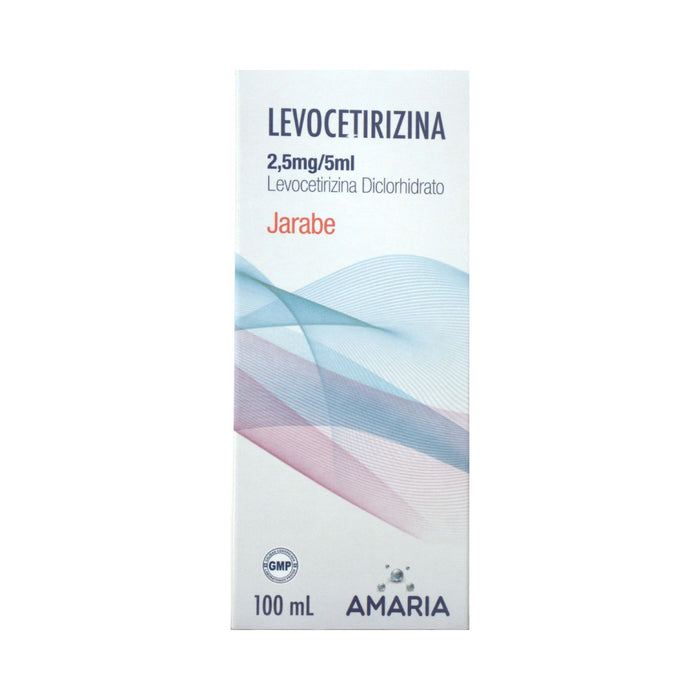 Levocetirizina 2.5Mg/5Ml Amaria Jarabe X 100Ml