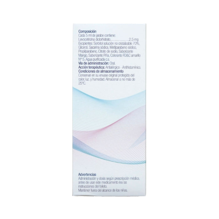 Levocetirizina 2.5Mg/5Ml Amaria Jarabe X 100Ml