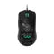 Hollow gaming mouse black bottom view