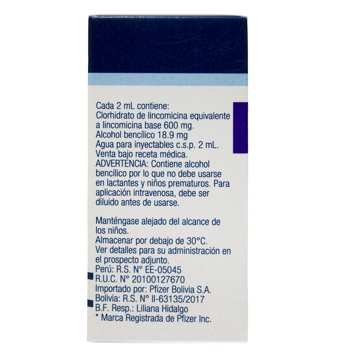 Lincocin Lincomicina 600Mg Y 2Ml X Ampolla