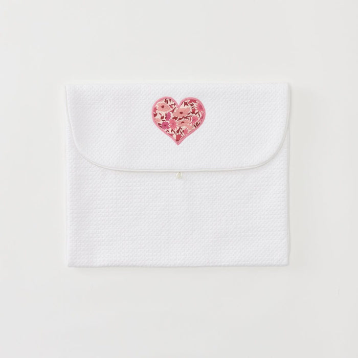 Liberty Pink Heart / No Embroidery