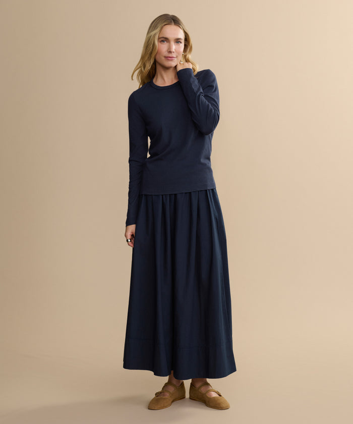 Long-Sleeve Slim Tee