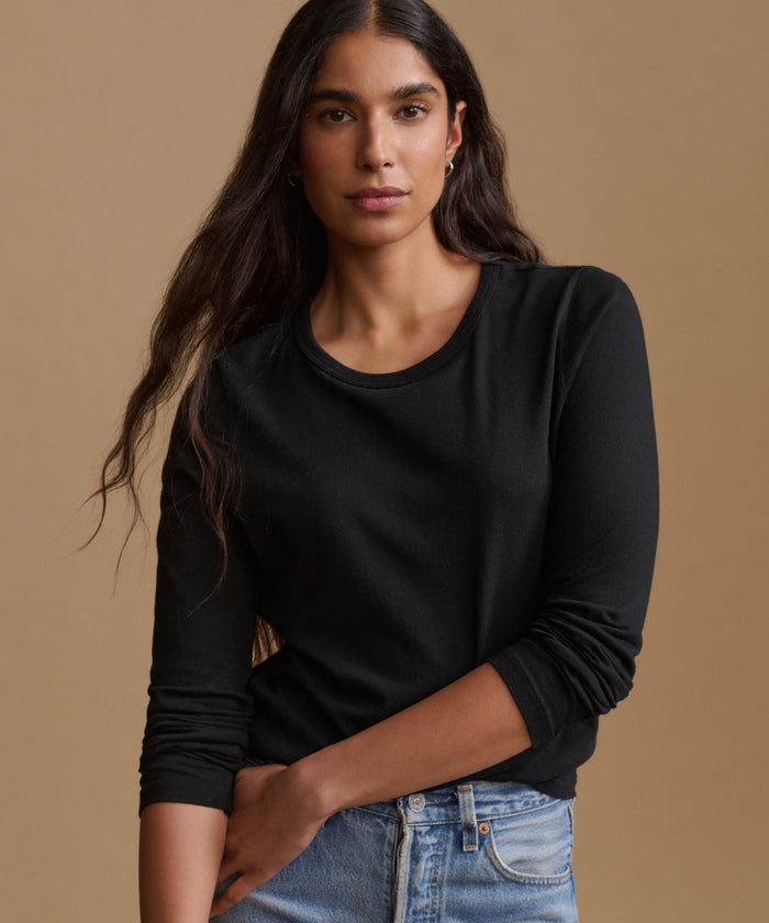 Long-Sleeve Slim Tee