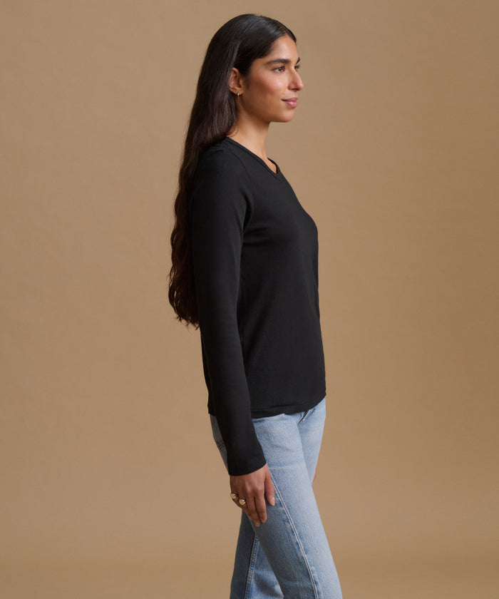 Long-Sleeve Slim Tee