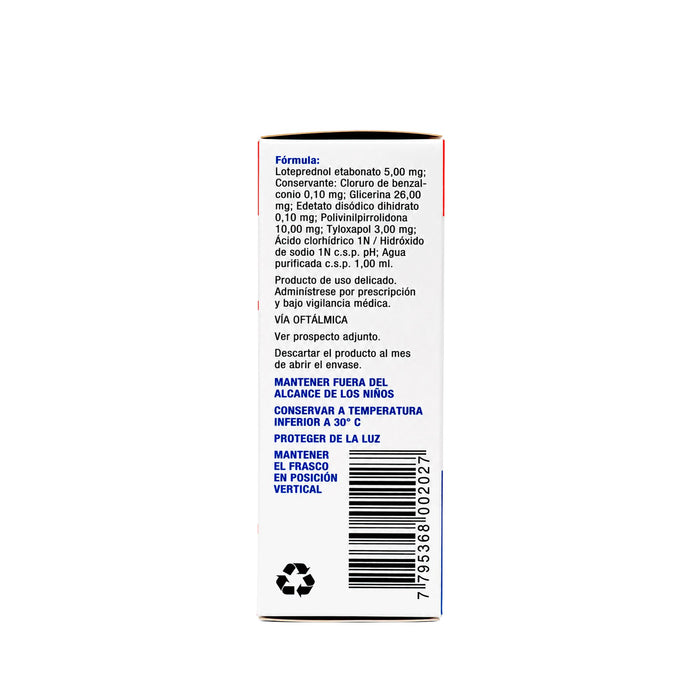 Lotesoft Loteprednol Etabonato 0.5% Colirio X 5Ml