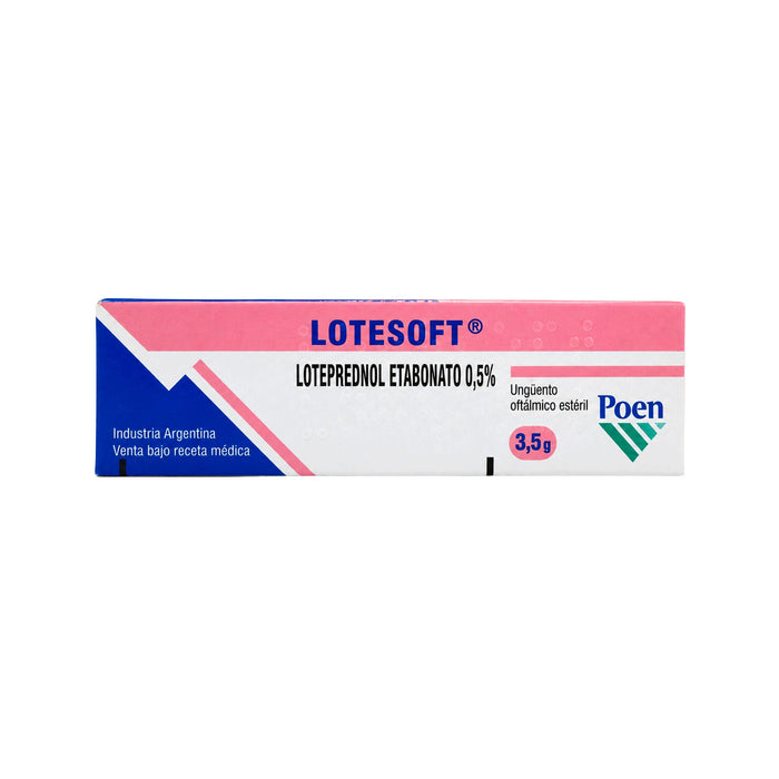 Lotesoft Loteprednol Etabonato 0.5% Ungüento Oftálmico X 3.5G