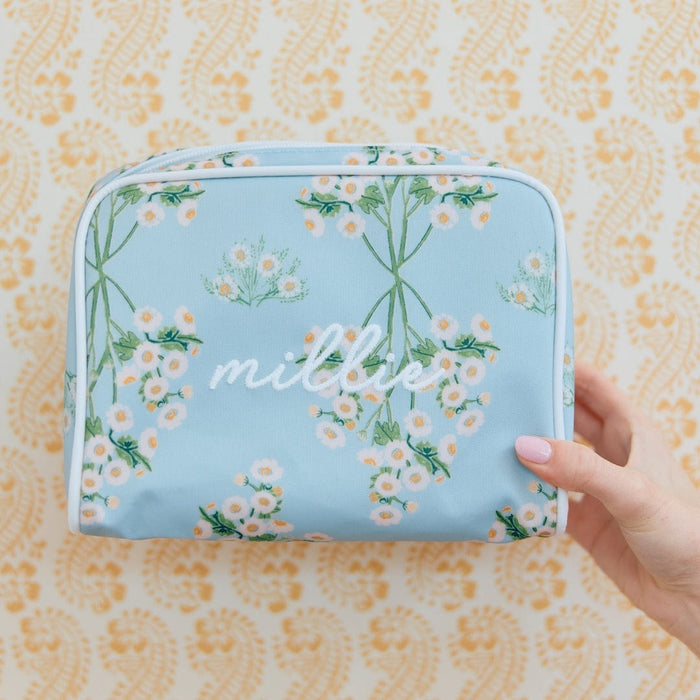 Lulie Wallace x Weezie Medium Patterned Toiletry Bag
