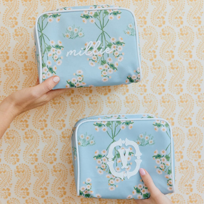 Lulie Wallace x Weezie Medium Patterned Toiletry Bag