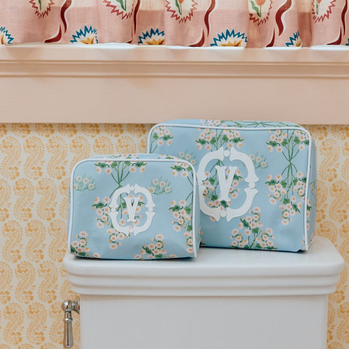 Lulie Wallace x Weezie Medium Patterned Toiletry Bag