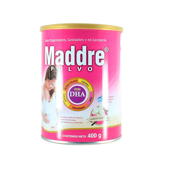 Maddre Con Dha Sabor Vainilla Proteina Prenatal X 400G