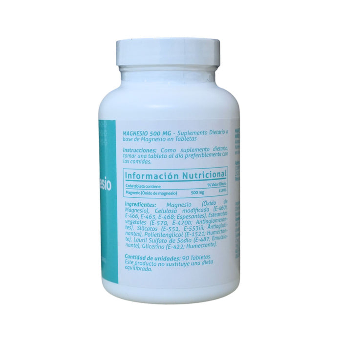 Magnesio Farmacorp 500Mg X 90 Tabletas
