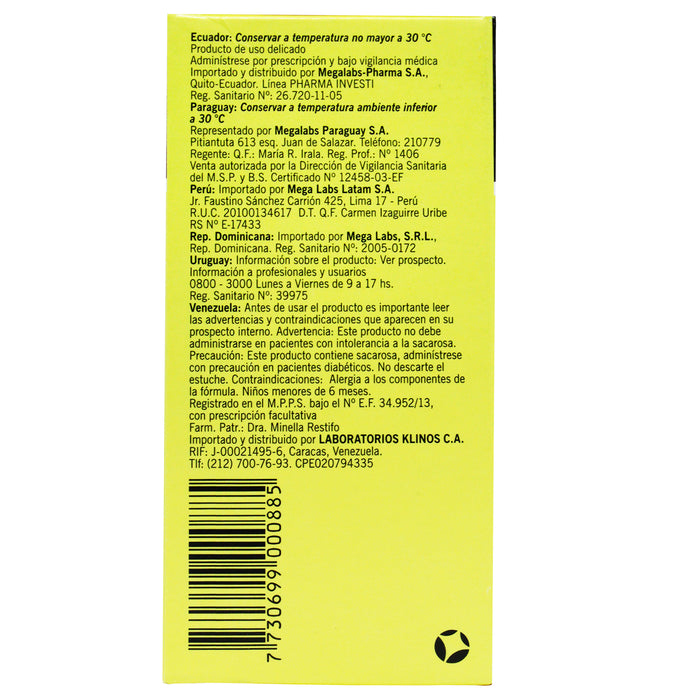Mailen 2.5Mg 5Ml Desloratadina Jarabe X 50Ml