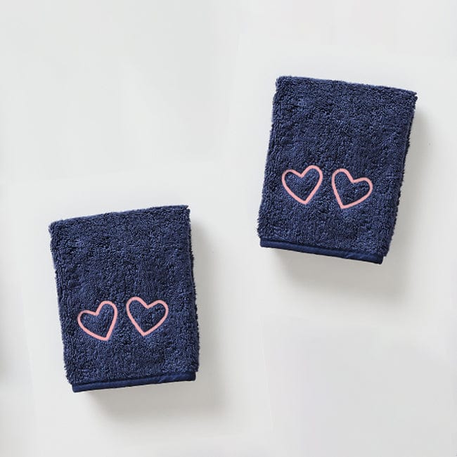 Coral Hearts / No Embroidery