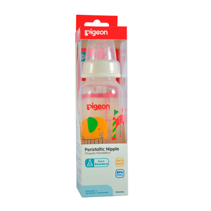 Mamadera Decorado Calidad Zoo Pigeon X 240Ml