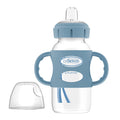 Mamadera Pezón Plano Con Asas Azules Dr Browns 6M+ X 90Oz