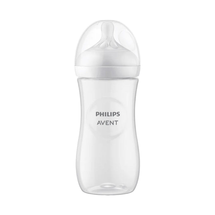 Mamadera Respuesta Natural Avent 3M Blanca X 330Ml