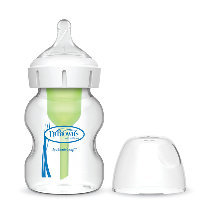 Mamadera Vidrio Boca Ancha Dr Browns X 150Ml