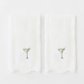 Martini Scallop Hand Towel