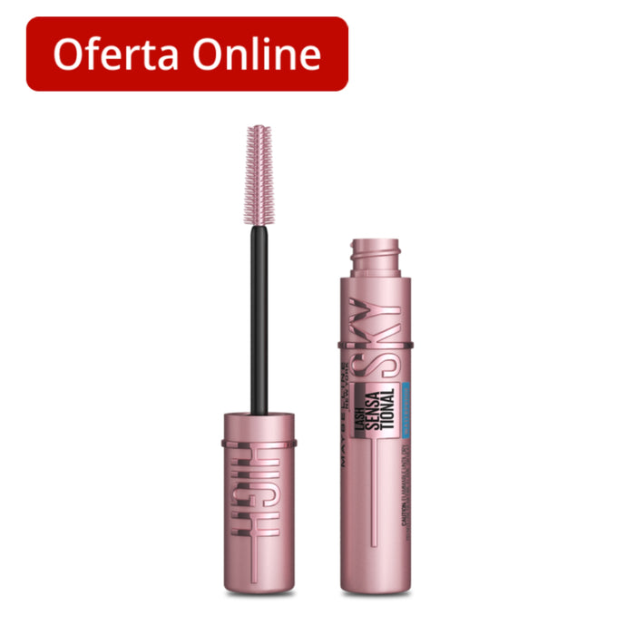 Mascara De Pestaña Maybelline The Sky High 802 Very Black X 6Ml