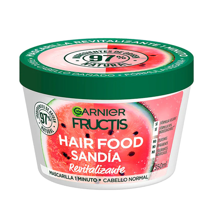 Mascarilla Garnier Fructis Hair Food Sandía X 350Ml