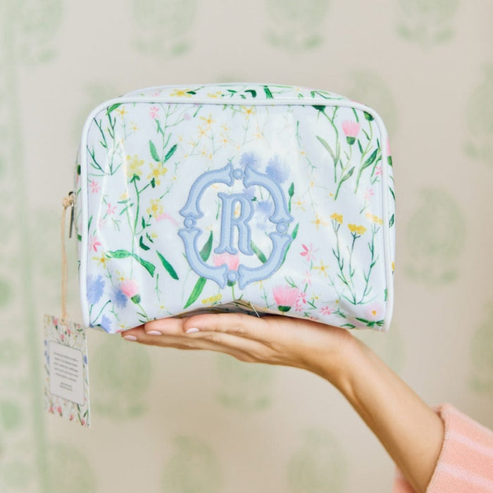Medium Patterned Toiletry Bag