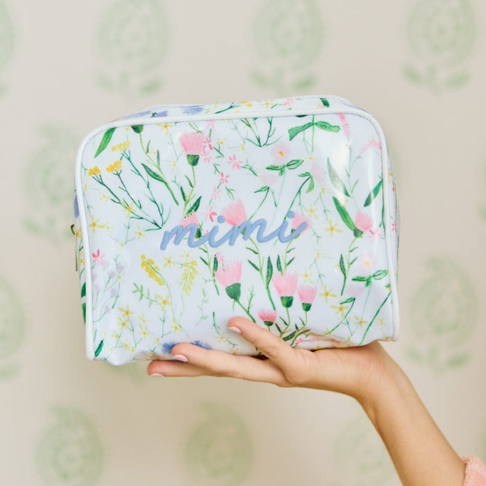 Medium Patterned Toiletry Bag