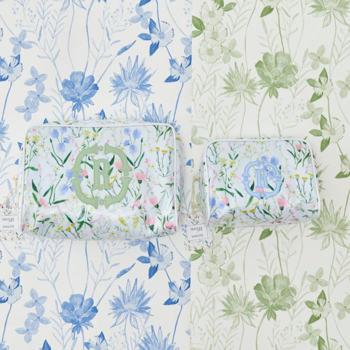 Medium Patterned Toiletry Bag