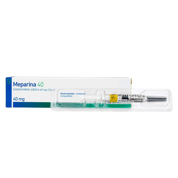 Meparina Enoxaparina 40Mg X Jeringa Prellenada 0.4Ml