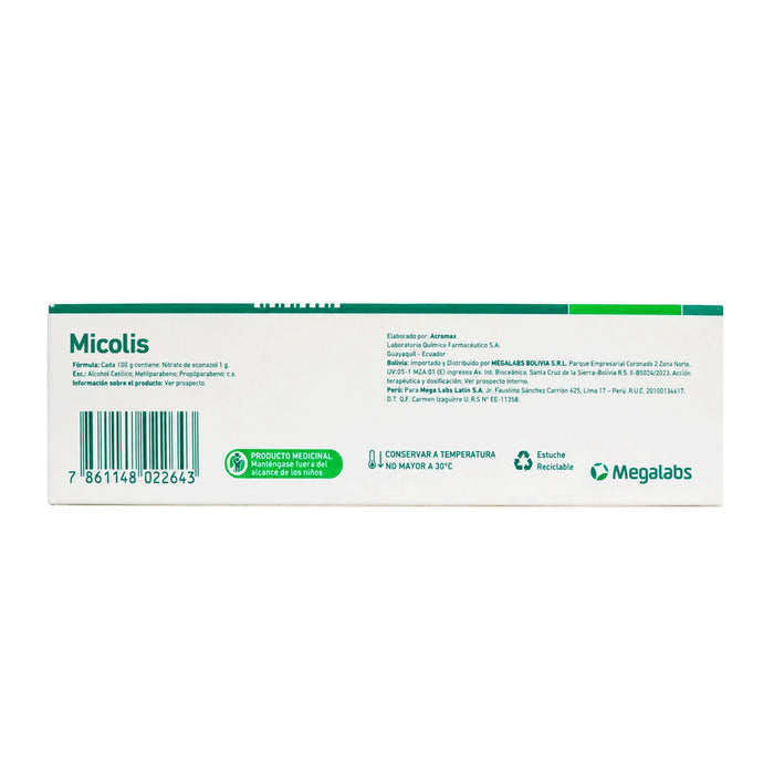 Micolis 1% Crema X 30G