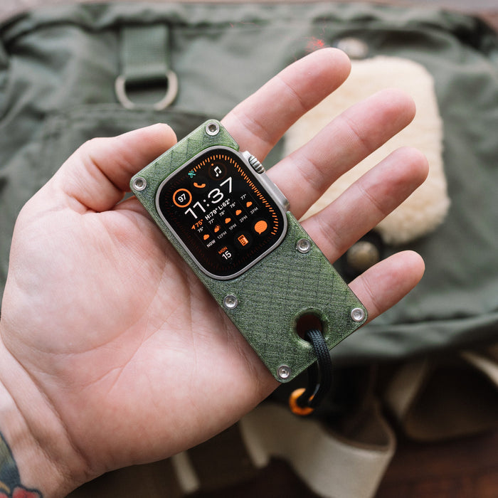 miniphone ultra (mpu) case for Apple Watch Ultra  - olive green