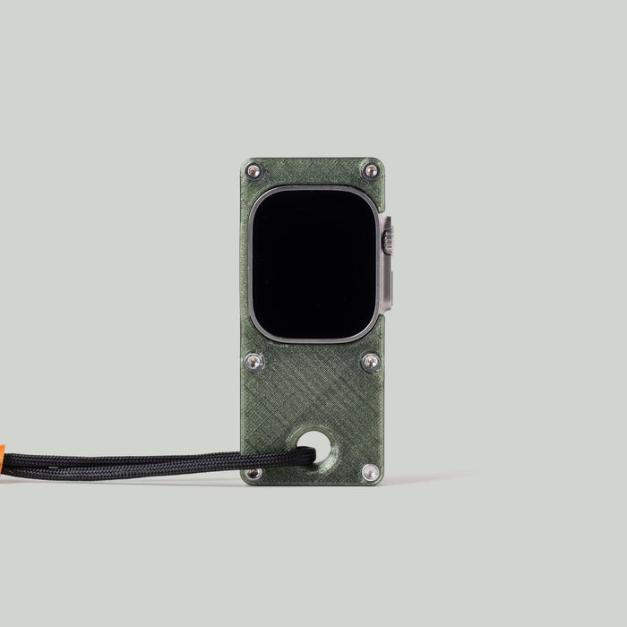 miniphone ultra (mpu) case for Apple Watch Ultra  - olive green